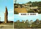 CPSM.  LA BRETAGNE. PAYS DES DOLMENS ET DES MENHIRS. - Dolmen & Menhirs