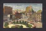 NEW YORK - ALBANY  -  LOOKING UP STATE STREET TO STATE CAPITOL AND OFFICE BUILDING TOWER  - ANIMÉE - OLD CARS - BUS - Albany