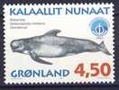 ##1998. Greenland. Whales (3). Michel 318y. MNH(**) - Nuevos