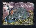 #3633 - France/Le Lapin Yvert 3662 Obl - Conigli
