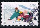 #3638 - France/Luge Yvert 3695 Obl - Winter (Other)