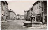 CARTE PHOTO LANGOGNE - PLACE NOTRE DAME - Langogne