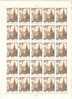 Russia 1967 Mi# 3444 Sheet With Plate Error Pos. 12 - Kremlin - Variedades & Curiosidades