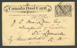 Canada Postal Stationery Ganzsache Entier Queen Victoria Coronation Jubilee St. John 1897 Cancel - 1860-1899 Reign Of Victoria