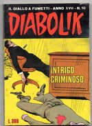 Diabolik (Astorina 1978) Anno XVII° N. 10 - Diabolik