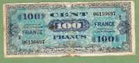 FRANCE P118 100 FRANCS        LETTRE X     RRR   * FINE * - 1945 Verso Francia