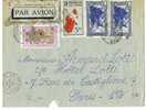 REF LMM8 - MADAGASCAR LETTRE AVION ANTALAHA / PARIS 21/4/1939 - Sonstige & Ohne Zuordnung