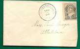 US - 1887 ABBOTTSTOWN - PA COVER - Cartas & Documentos