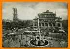 1950 .PARIS . Place Du Chatelet . Autobus ,voitures Anciennes - Transport Urbain En Surface