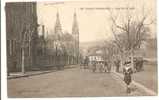 42 -  SAINT-CHAMOND - Rue De La Gare - Animée   Attelage -  Les Gens Sont Endimanchés - Saint Chamond