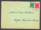 Germany Federal Republic Posthorn Issue On Cover 1951 To Schweiz - Covers & Documents