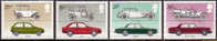 Grande-Bretagne - Y&T 1058 à 1061 (SG 1198 à 1201) ** (MNH) - British Motor Cars - Ongebruikt