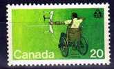 Lupa 258. CANADA, Num 607, Cat Yvert. Deportes Paralimpicos 1976 ** - Tiro Al Arco