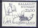 #2000. Greenland. Arctic Vikings (2). Michel 350. MNH(**) - Neufs