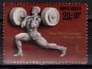 URSS  N°  4385  * *  JO 1980  Halterophilie - Weightlifting