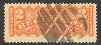 Canada Unitrade # F1 Used Registration Stamp Cork Cancel.............(D25) - Raccomandate