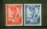 NORVEGE N° 320 & 321 * - Unused Stamps