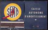 SEITA   Vieille Pochette Allumettes  Made In USA 1945  PORT OFFERT - Sonstige & Ohne Zuordnung