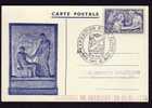 CARTE-MAXIMUM France N° Yvert 498 (Secours National) Obl Sp Ill Paris 20.5.45 - 1940-1949