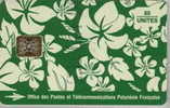 # POLYNESIA 18b Pareo Vert - Brillante 60 Sc5   Tres Bon Etat - Frans-Polynesië