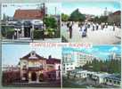 Cpsm 92 CHATILLON SOUS BAGNEUX  Terrain Petanque Tabac Stade Hotel De Ville Ecole Curie - Bocce