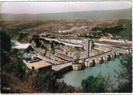 GENISSIAT  Barrage Tours De  Prise D'eau Vue Générale D'ensemble - Génissiat