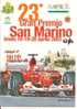 23`GRAN PREMIO SAN MARINO / IMOLA  2003 /  COLORI N/V / ANNULLO SPECIALE  CAMPIONATO DEL MONDO DI F.1 - Grand Prix / F1