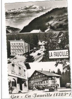 GEX  Panorama Sur Le Mont Blanc Vue Générale Du Col De La Faucille Bureau Des Douanes  Française - Gex