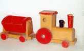 JOUETS ANCIENS / TRAIN EN BOIS / BUCO SUISSE 1950/60  / TRES  BEL ETAT - Toy Memorabilia