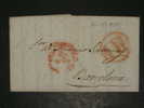 (797) Stampless Cover From Madrid  To Barcelona 1848 - ...-1850 Vorphilatelie