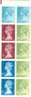 1970-80 Great Britain Complete Booklet Of 10 Stamps All MNH And Post Office Fresh - Libretti