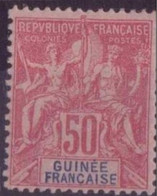 ⭐ Guinée - YT N° 11 * - Neuf Avec Charnière - 1892 ⭐ - Andere & Zonder Classificatie