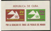 N057.- CU BA.-1961 - " XV ASAMBLEA DE LAS NACIONES UNIDAS " .- EDIFIL #: 875  - MNH - Nuevos