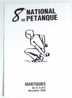 Cpsm MARTIGUES 1992 8éme National De Petanque - Boule/Pétanque