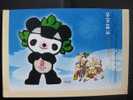 2008 Beijing Olympic Games Mascot -- Fuwa Jingjing, Panda, Bamboo, Lotus, China Prepaid Letter Card - Zomer 2008: Peking