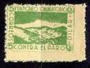 Viñeta Pro Paro. DILAR 5 Cts Verde. Guerra Civil - Spanish Civil War Labels
