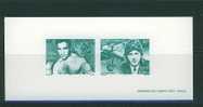 GRA3312 Charles Lindbergh Boxe Marcel Cerdan 3312 3316 France 2000 Gravure Officielle - Pugilato