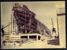 GRANDE PHOTO ZEEBRUGES * CONSTRUCTION  BATEAU  * 22 X 16CM !! - Boats