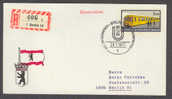 Germany Berlin Registered Recommandée Einschreiben Special Cancel Sonderstempel Card Karte 1971 Verlängerung Der U-Bahn - Briefe U. Dokumente