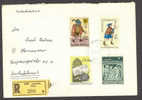 Austria Einschreiben Reistered Recommandée LANDECK Tirol Cancel Cover 1969 To Hannover Germany - Storia Postale