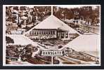 Real Photo Multiview Postcard Ramsgate Kent - Bandstand - Wellington Crescent - Ref 387 - Ramsgate