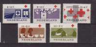 Nederland: 1963 Nvph Nr 795-799 , Mi Nr 801 - 805, 100 Jaar Internationaal Rode Kruis, Red Cross - Neufs