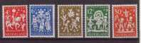 Nederland: 1961 Nvph Nr 759-763, Mi Nr 767 - 771 Kinderzegels , Feestdagen - Neufs