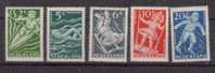 Nederland: 1948 Nvph Nr 508-512 , Mi Nr 511 - 515 Kinderzegels  Postfris - Unused Stamps