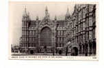 OLD FOREIGN 2425 - UNITED KINGDOM - ENGLAND - HOUSES OF PARLIAMENT AND STATUE OF KING RICHARD - Houses Of Parliament