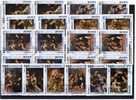 Gemälde Des Maler Correggio Kambodscha 620-5, 4 - Block + KB O 14€ - Madonna