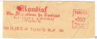 Tunisie, Vin, "Koudiat" - EMA Satas - Fragment 11,5 X 5 Cm     (1920 Bis)) - Vinos Y Alcoholes