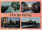 Carte Postale  59.  Tourcoing  En Hiver 1993  Trés Beau Plan - Tourcoing