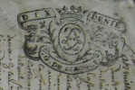 Type 1727 Généralité De Limoges 10 Deniers N°196 Du Devaux Indice 7 Cote 250 Francs - Seals Of Generality