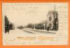 95 - TAVERNY - Quai De La Gare - Arrivée Du Train - Carte 1900 - Taverny